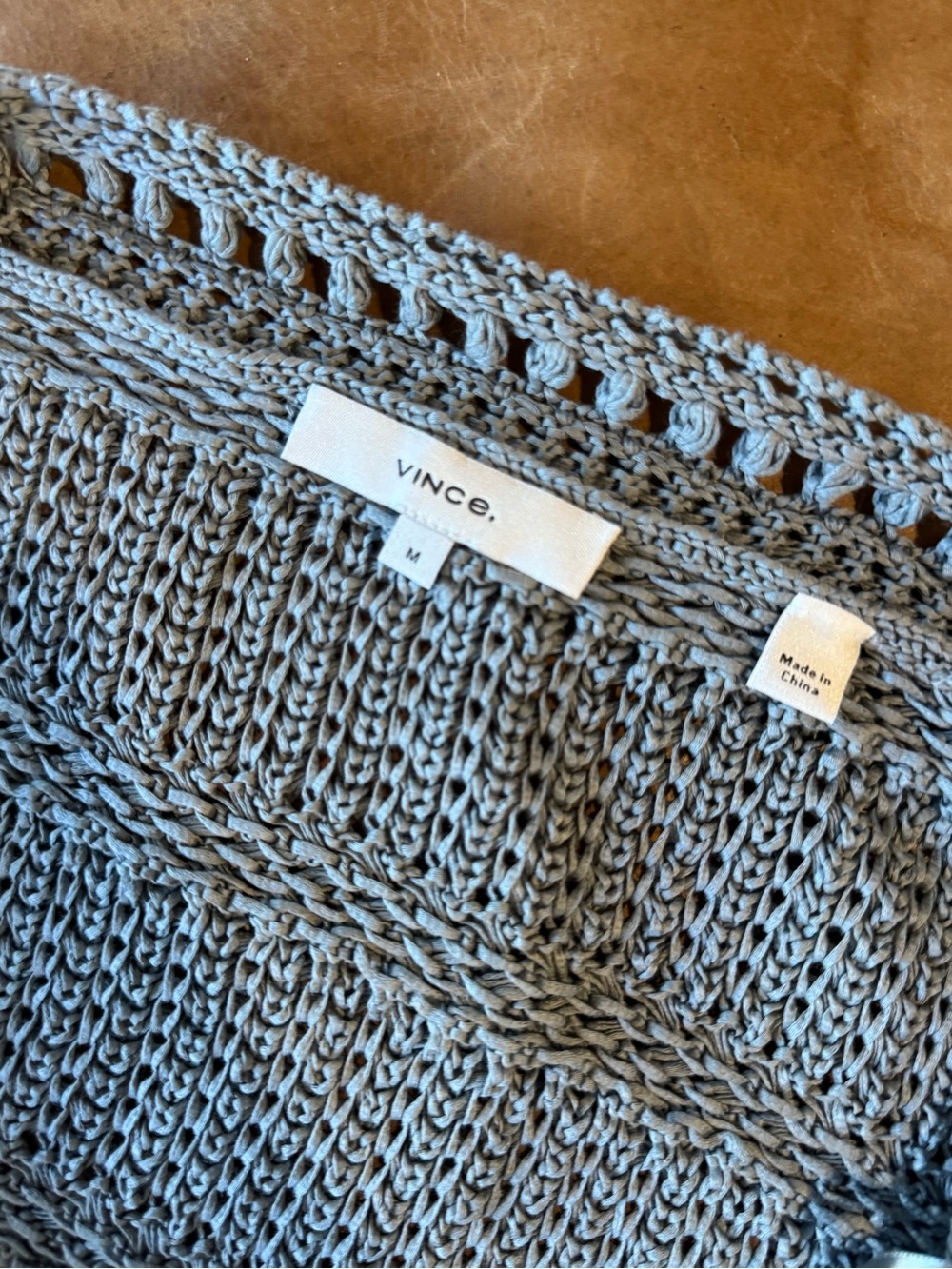 Vince crocheted top Size M - Picture 4 of 7